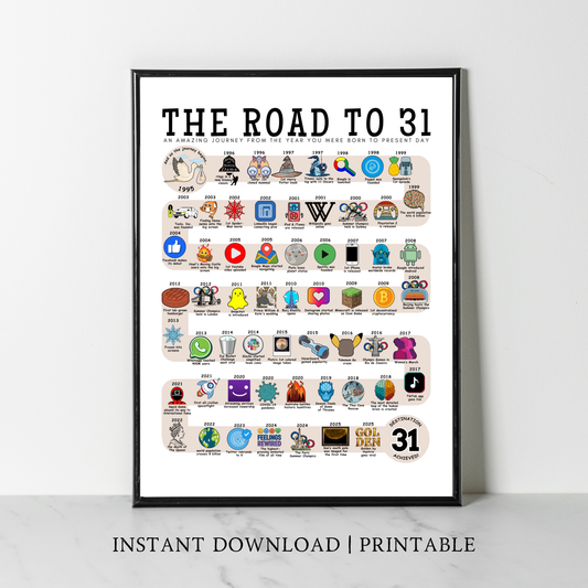 The Road to 31 - Digital Download