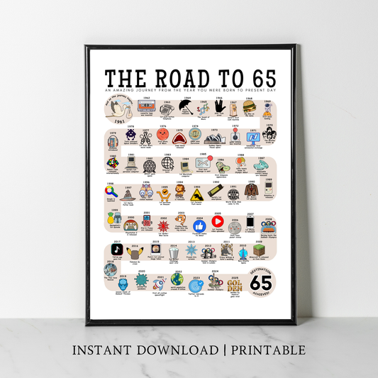 The Road to 65 - Digital Download