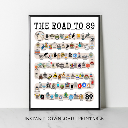 The Road to 89 - Digital Download
