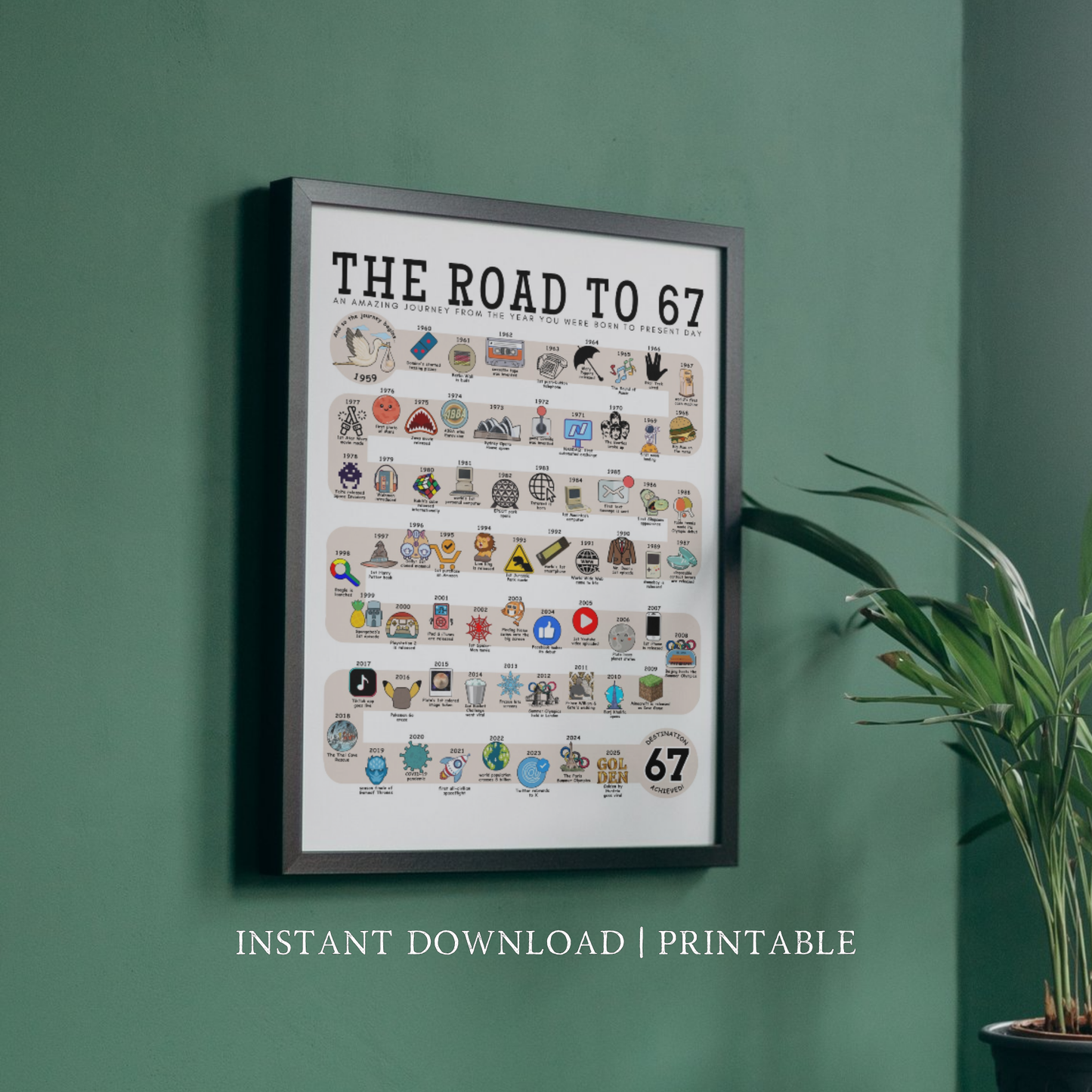 The Road to 67 - Digital Download